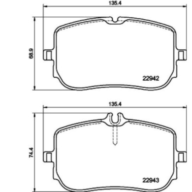 LIBRETTO_RICHIESTA_TARGA.JPG Kit pastiglie freno, Freno a disco BPD2365 BENDIX BRAKING per MERCEDES-BENZ