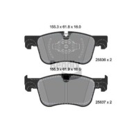 Kit pastiglie freno, Freno a disco BPD2374 BENDIX BRAKING per PEUGEOT CITROEN