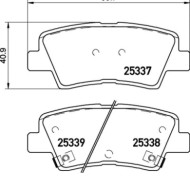 P30094_2.JPG Kit pastiglie freno, Freno a disco P 30 094 BREMBO per HYUNDAI KIA SSANGYONG