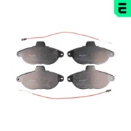 Kit pastiglie freno, Freno a disco BP-10089 OPTIMAL per PEUGEOT CITROEN FIAT