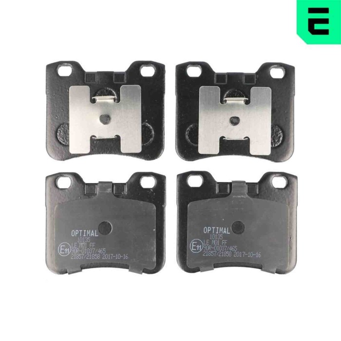 NEUTRO.jpg Kit pastiglie freno, Freno a disco BP-10135 OPTIMAL per PEUGEOT CITROEN