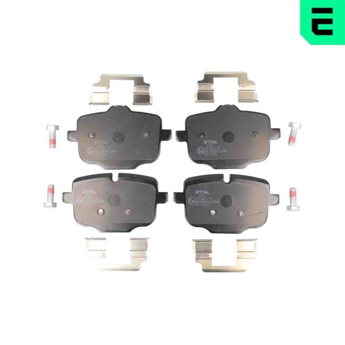 NEUTRO.jpg Kit pastiglie freno, Freno a disco BP-12416 OPTIMAL per BMW