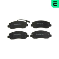Kit pastiglie freno, Freno a disco BP-12419 OPTIMAL per RENAULT OPEL NISSAN