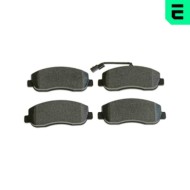 LIBRETTO_RICHIESTA_TARGA.JPG Kit pastiglie freno, Freno a disco BP-12419 OPTIMAL per RENAULT OPEL NISSAN