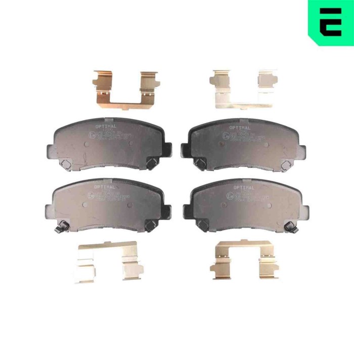 NEUTRO.jpg Kit pastiglie freno, Freno a disco BP-12590 OPTIMAL per MAZDA