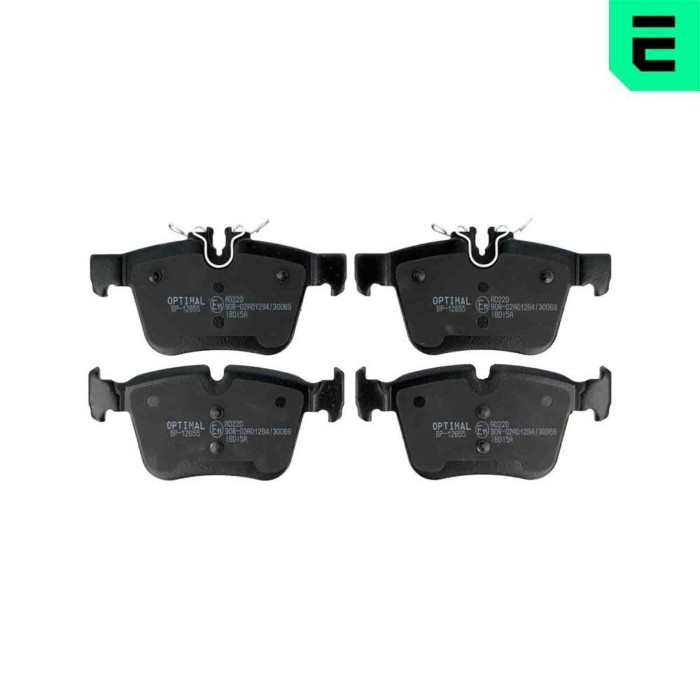NEUTRO.jpg Kit pastiglie freno, Freno a disco BP-12655 OPTIMAL per MERCEDES-BENZ