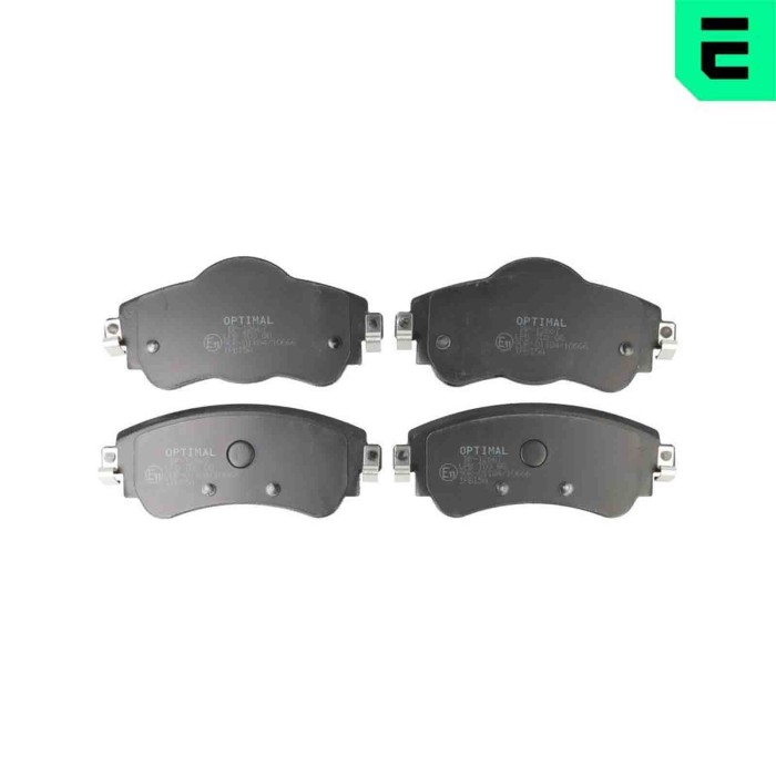 NEUTRO.jpg Kit pastiglie freno, Freno a disco BP-12667 OPTIMAL per CITROEN