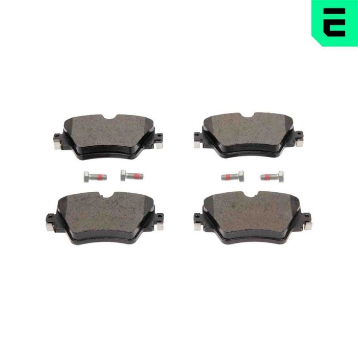 LIBRETTO_RICHIESTA_TARGA.JPG Kit pastiglie freno, Freno a disco BP-12674 OPTIMAL per BMW TOYOTA MINI