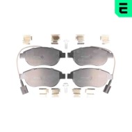 Kit pastiglie freno, Freno a disco BP-12715 OPTIMAL per OPEL FIAT
