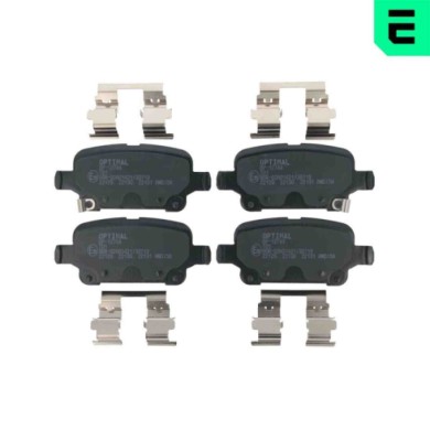 NEUTRO.jpg Kit pastiglie freno, Freno a disco BP-12744 OPTIMAL per OPEL