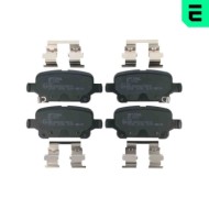 NEUTRO.jpg Kit pastiglie freno, Freno a disco BP-12744 OPTIMAL per OPEL