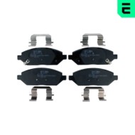 Kit pastiglie freno, Freno a disco BP-12747 OPTIMAL per OPEL
