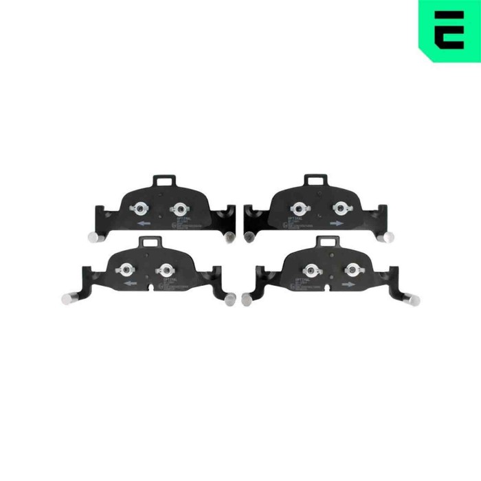 NEUTRO.jpg Kit pastiglie freno, Freno a disco BP-12841 OPTIMAL per AUDI