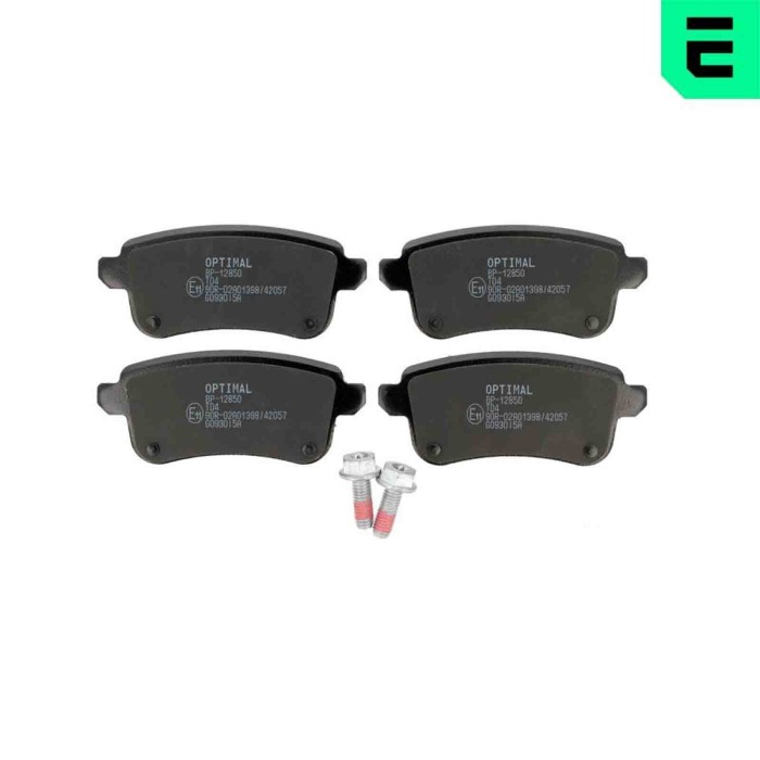 NEUTRO.jpg Kit pastiglie freno, Freno a disco BP-12850 OPTIMAL per RENAULT