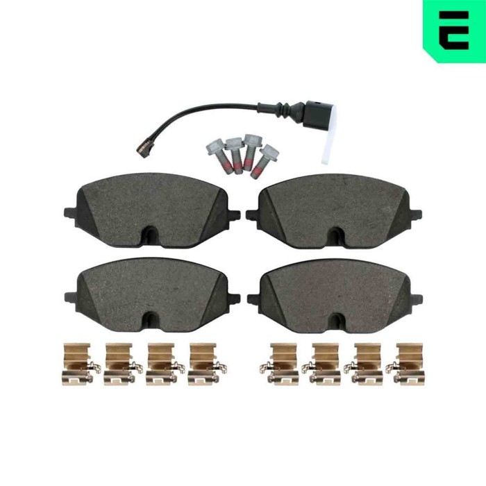 LIBRETTO_RICHIESTA_TARGA.JPG Kit pastiglie freno, Freno a disco BP-12954 OPTIMAL per AUDI VW SEAT SKODA CUPRA
