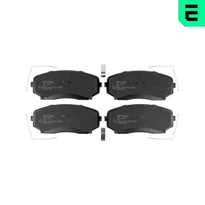 NEUTRO.jpg Kit pastiglie freno, Freno a disco BP-13001 OPTIMAL per MITSUBISHI