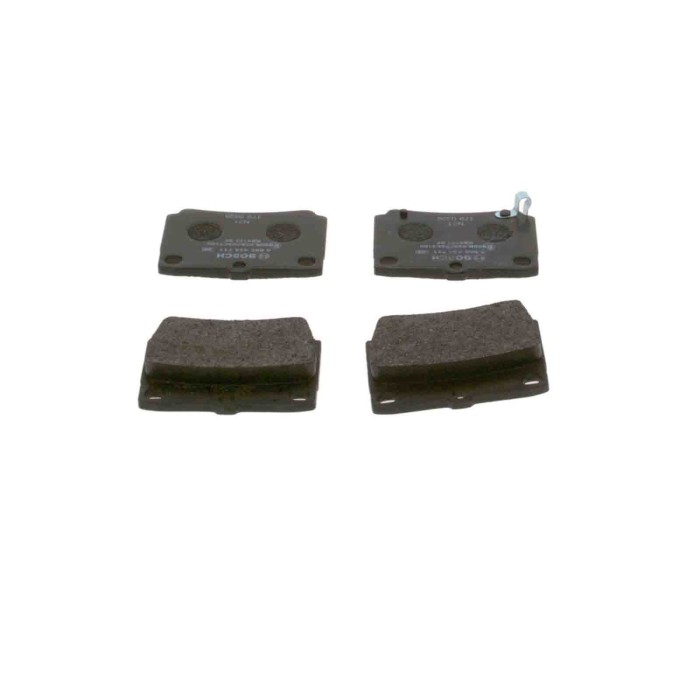 LIBRETTO_RICHIESTA_TARGA.JPG Kit pastiglie freno, Freno a disco 0 986 424 711 BOSCH per MITSUBISHI