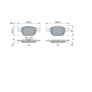 0986424794_2.JPG Kit pastiglie freno, Freno a disco 0 986 424 794 BOSCH per FORD VOLVO MAZDA