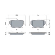 0986424996_1.JPG Kit pastiglie freno, Freno a disco 0 986 424 996 BOSCH per VOLVO
