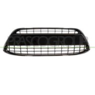 Griglia Centrale Paraurti Nera Con Cornice Cromata Per Ford Fiesta Mk Vi Dal 2008 Al 2012
