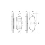 0986494130_1.JPG Kit pastiglie freno, Freno a disco 0 986 494 130 BOSCH per TOYOTA DAIHATSU