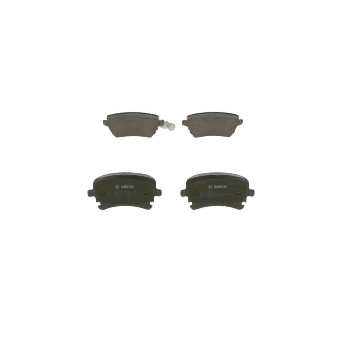 0986494303_4.JPG Kit pastiglie freno, Freno a disco 0 986 494 303 BOSCH per AUDI VW
