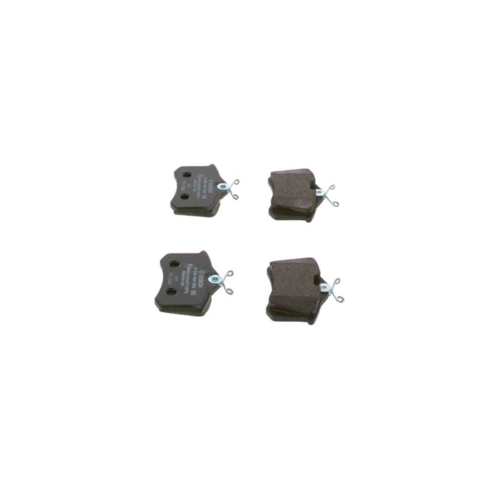 0986494399_3.JPG Kit pastiglie freno, Freno a disco 0 986 494 399 BOSCH per RENAULT PEUGEOT AUDI