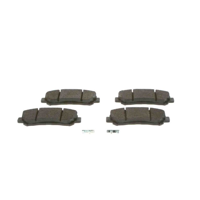 0986494501_2.JPG Kit pastiglie freno, Freno a disco 0 986 494 501 BOSCH per NISSAN