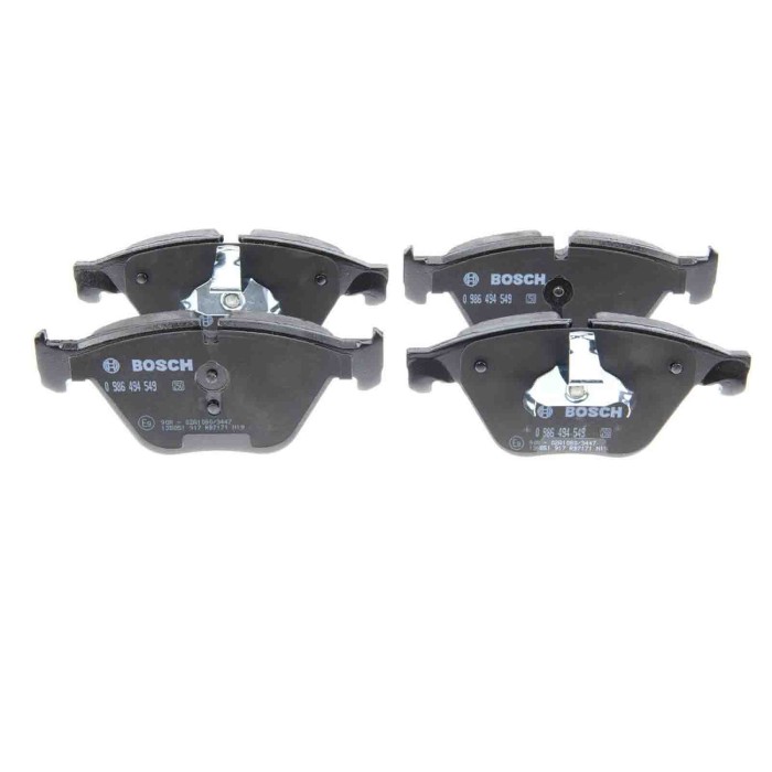 LIBRETTO_RICHIESTA_TARGA.JPG Kit pastiglie freno, Freno a disco 0 986 494 549 BOSCH per BMW