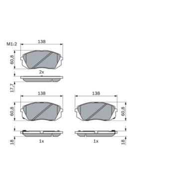 0986494559_2.JPG Kit pastiglie freno, Freno a disco 0 986 494 559 BOSCH per HYUNDAI KIA