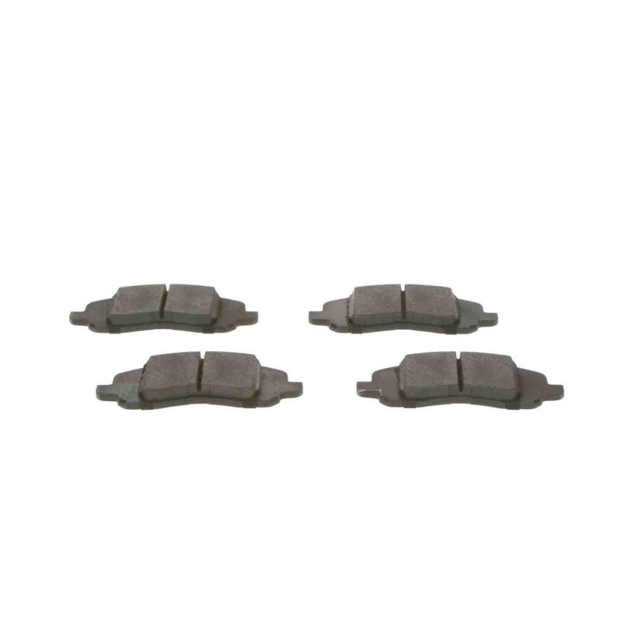 0986494575_1.JPG Kit pastiglie freno, Freno a disco 0 986 494 575 BOSCH per JEEP