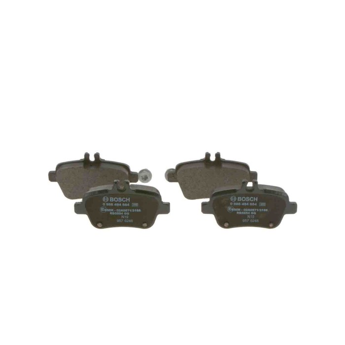 0986494664_4.JPG Kit pastiglie freno, Freno a disco 0 986 494 664 BOSCH per MERCEDES-BENZ