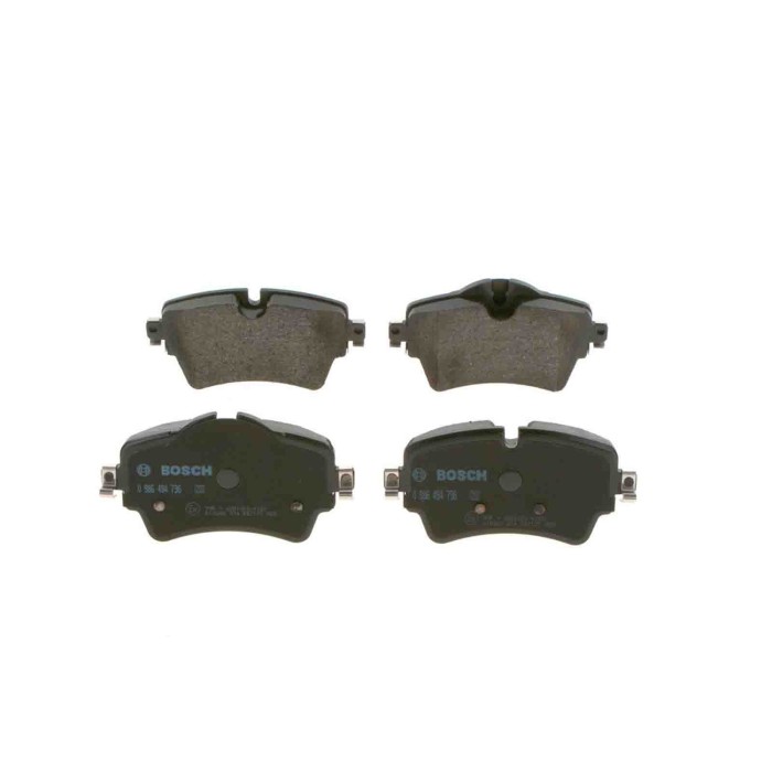 0986494736_5.JPG Kit pastiglie freno, Freno a disco 0 986 494 736 BOSCH per BMW MINI