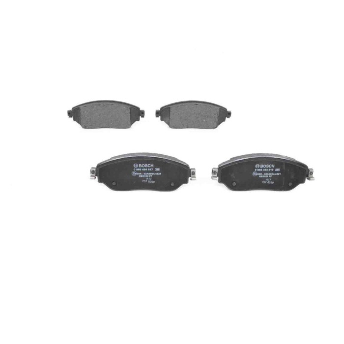 LIBRETTO_RICHIESTA_TARGA.JPG Kit pastiglie freno, Freno a disco 0 986 494 817 BOSCH per RENAULT FIAT