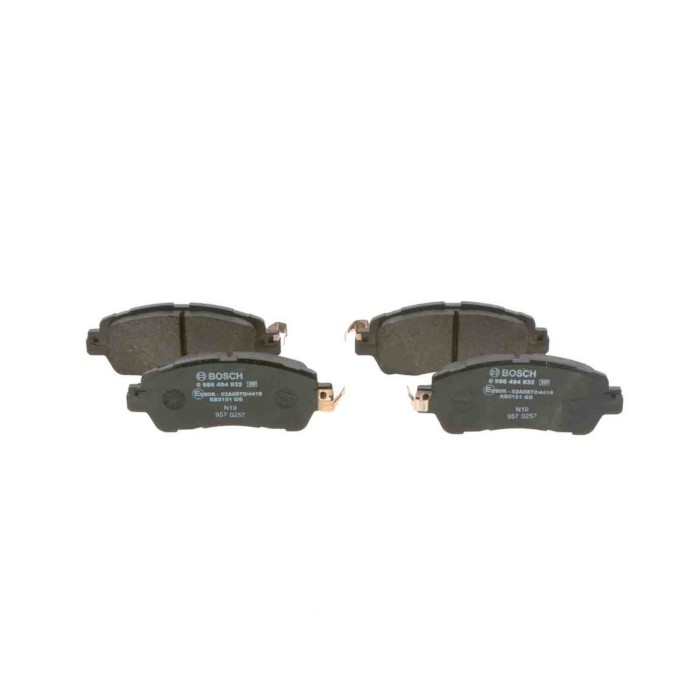 LIBRETTO_RICHIESTA_TARGA.JPG Kit pastiglie freno, Freno a disco 0 986 494 832 BOSCH per MAZDA