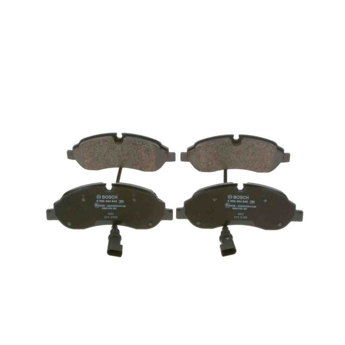 LIBRETTO_RICHIESTA_TARGA.JPG Kit pastiglie freno, Freno a disco 0 986 494 845 BOSCH per FORD