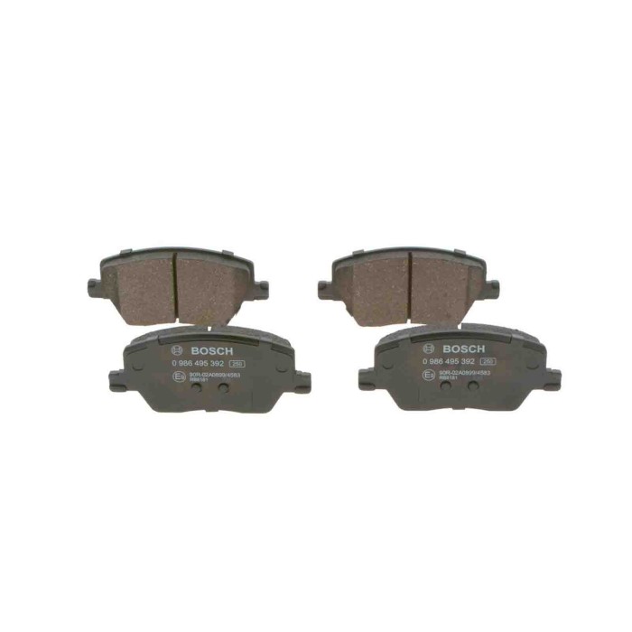 LIBRETTO_RICHIESTA_TARGA.JPG Kit pastiglie freno, Freno a disco 0 986 495 392 BOSCH per FIAT