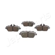 Kit pastiglie freno, Freno a disco PA-0049AF JAPANPARTS per BMW