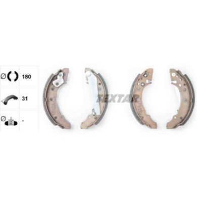 NEUTRO.jpg Kit ganasce freno 91018200 TEXTAR per AUDI VW SEAT