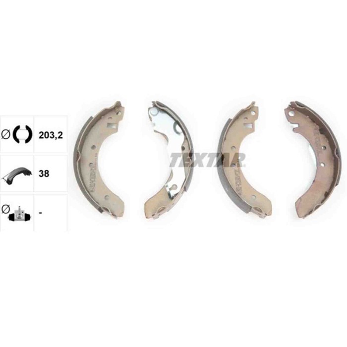 91027200_1.JPG Kit ganasce freno 91027200 TEXTAR per FORD RELIANT