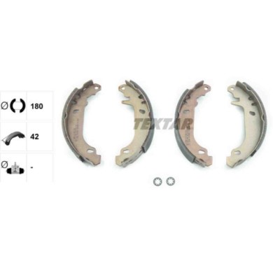 91037400_1.JPG Kit ganasce freno 91037400 TEXTAR per RENAULT