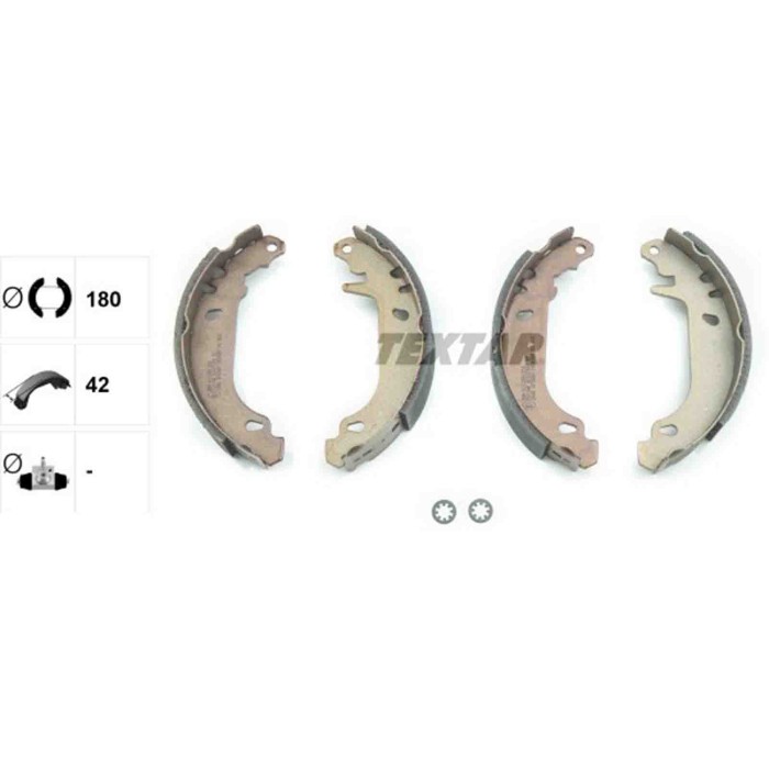 91037400_1.JPG Kit ganasce freno 91037400 TEXTAR per RENAULT