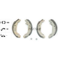 Kit ganasce freno 91045200 TEXTAR per PEUGEOT CITROEN