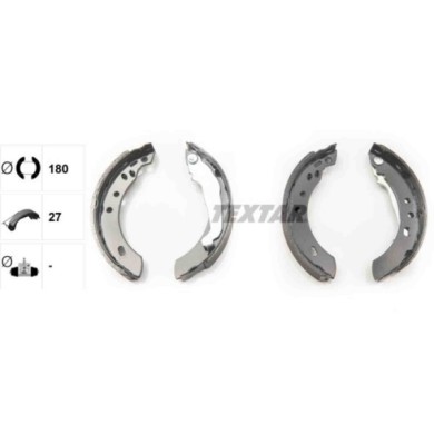 91047200_1.JPG Kit ganasce freno 91047200 TEXTAR per NISSAN