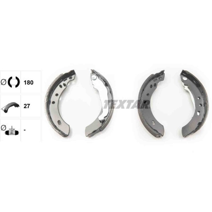 91047200_1.JPG Kit ganasce freno 91047200 TEXTAR per NISSAN