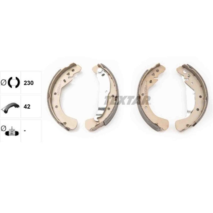 91049000_1.JPG Kit ganasce freno 91049000 TEXTAR per OPEL
