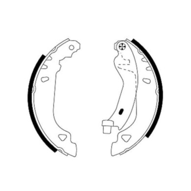 91049100_2.JPG Kit ganasce freno 91049100 TEXTAR per FIAT LANCIA