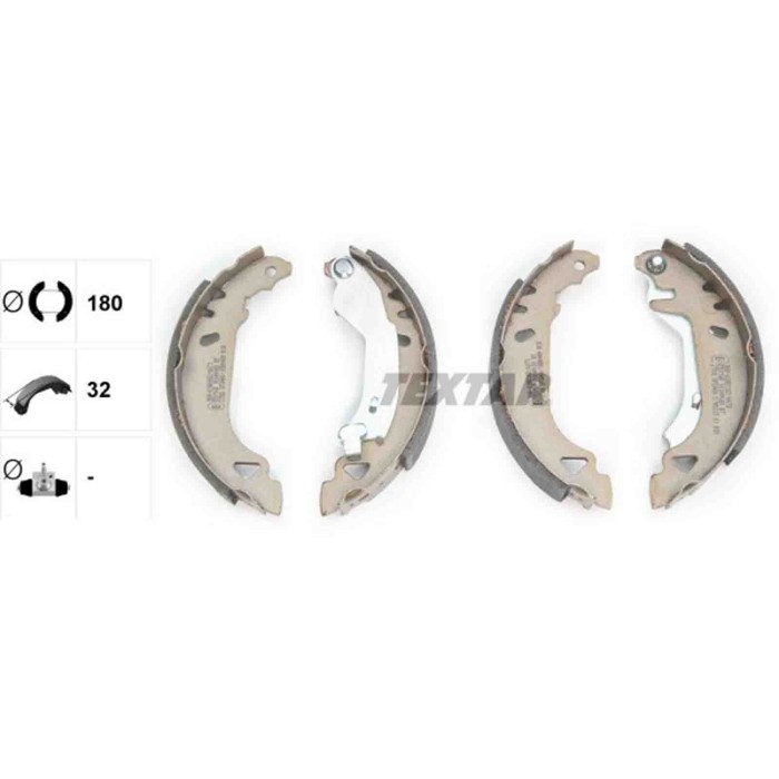 91049100_1.JPG Kit ganasce freno 91049100 TEXTAR per FIAT LANCIA