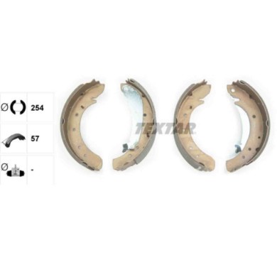 91049600_1.JPG Kit ganasce freno 91049600 TEXTAR per PEUGEOT CITROEN TOYOTA FIAT