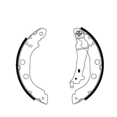 91052700_2.JPG Kit ganasce freno 91052700 TEXTAR per RENAULT NISSAN